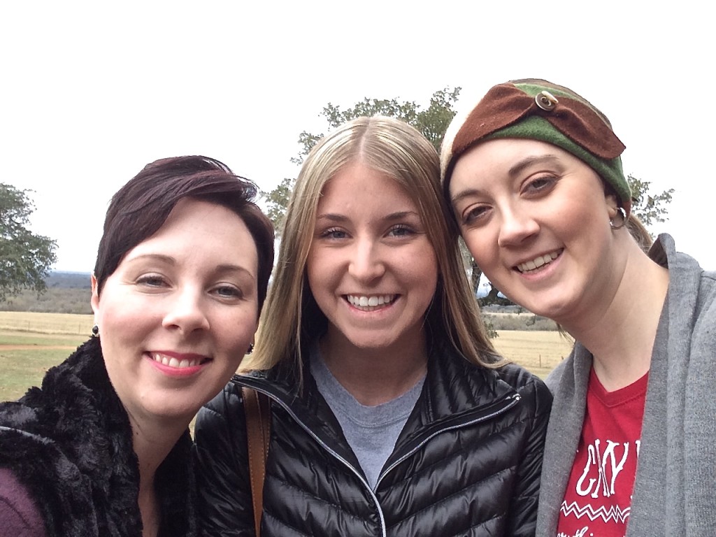 And a selfie before we load up to return to real life. 